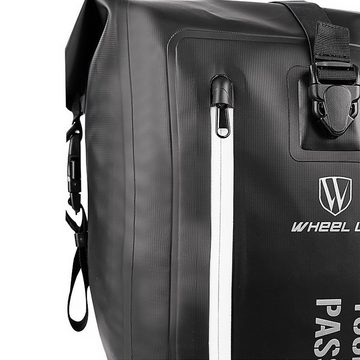 MidGard Gepäckträgertasche Fahrrad-Tasche für Gepäckträger, E-Bike Gepäcktasche mit Reflektoren