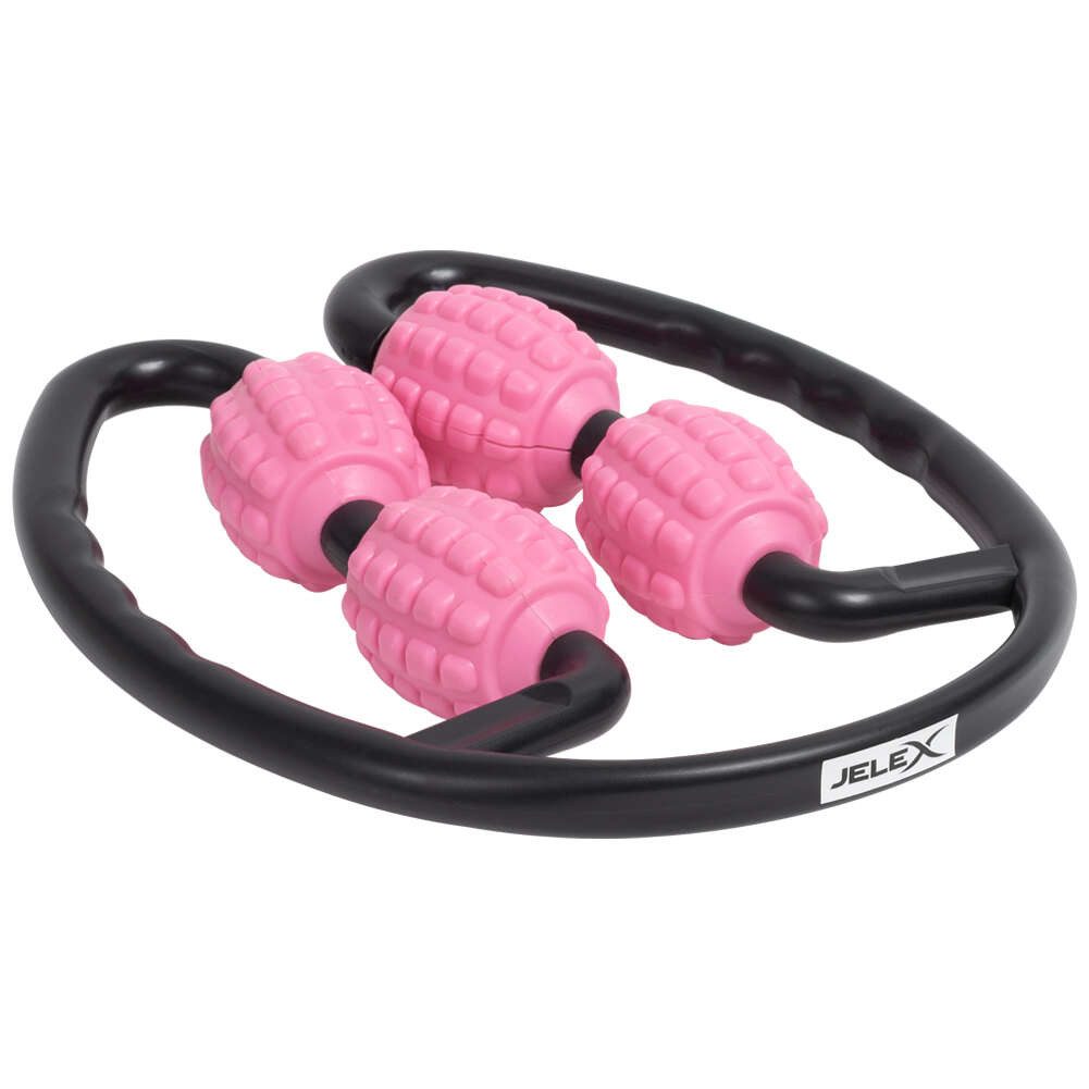 Massageroller JELEX Massage 4 Rad Massage-Doppelroller