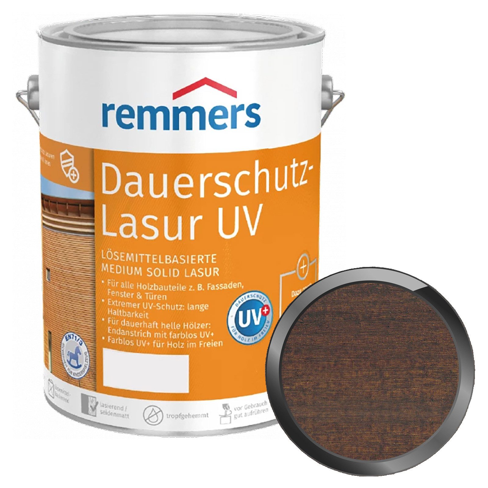 Remmers Holzschutzlasur DAUERSCHUTZ-LASUR UV - 5 LTR