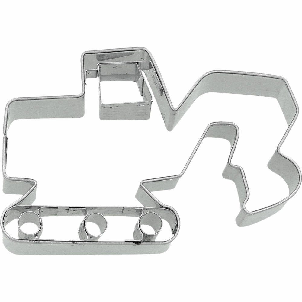 Birkmann Ausstechform Bagger 8.5 cm, Edelstahl