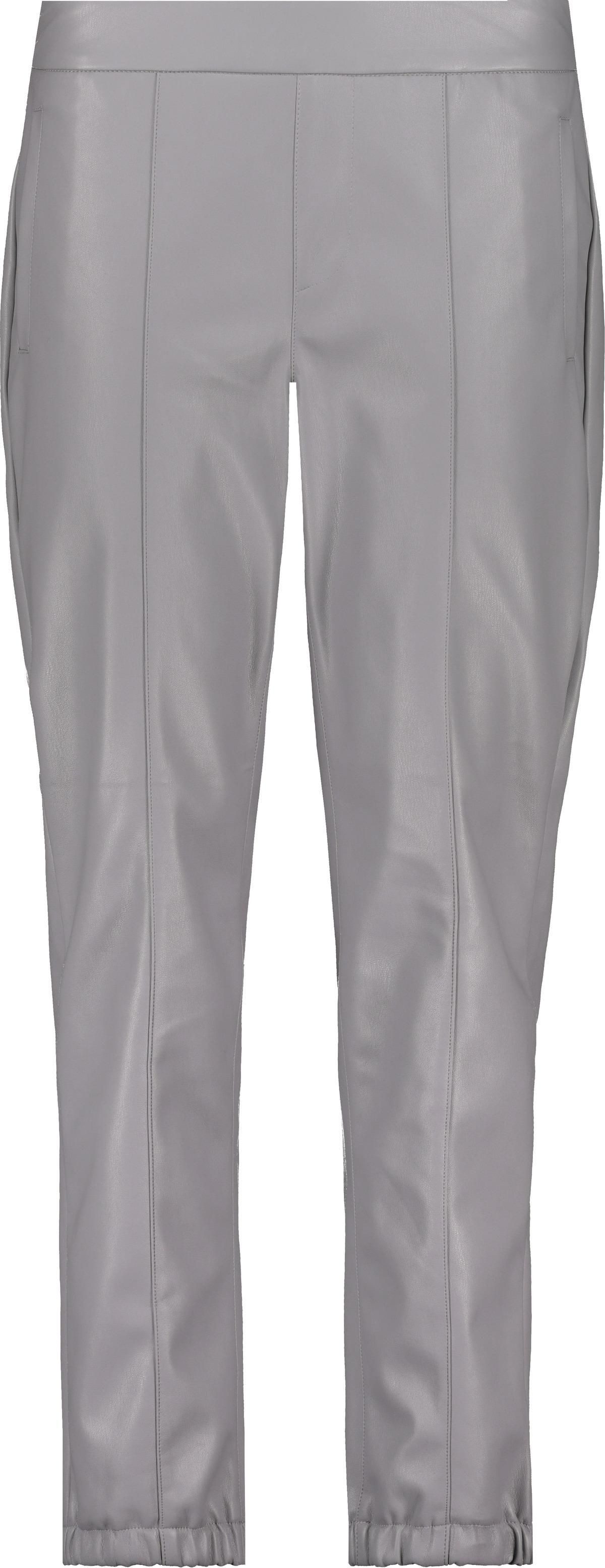 Stoffhose Lederimitat Hose mit Teilungsnaht