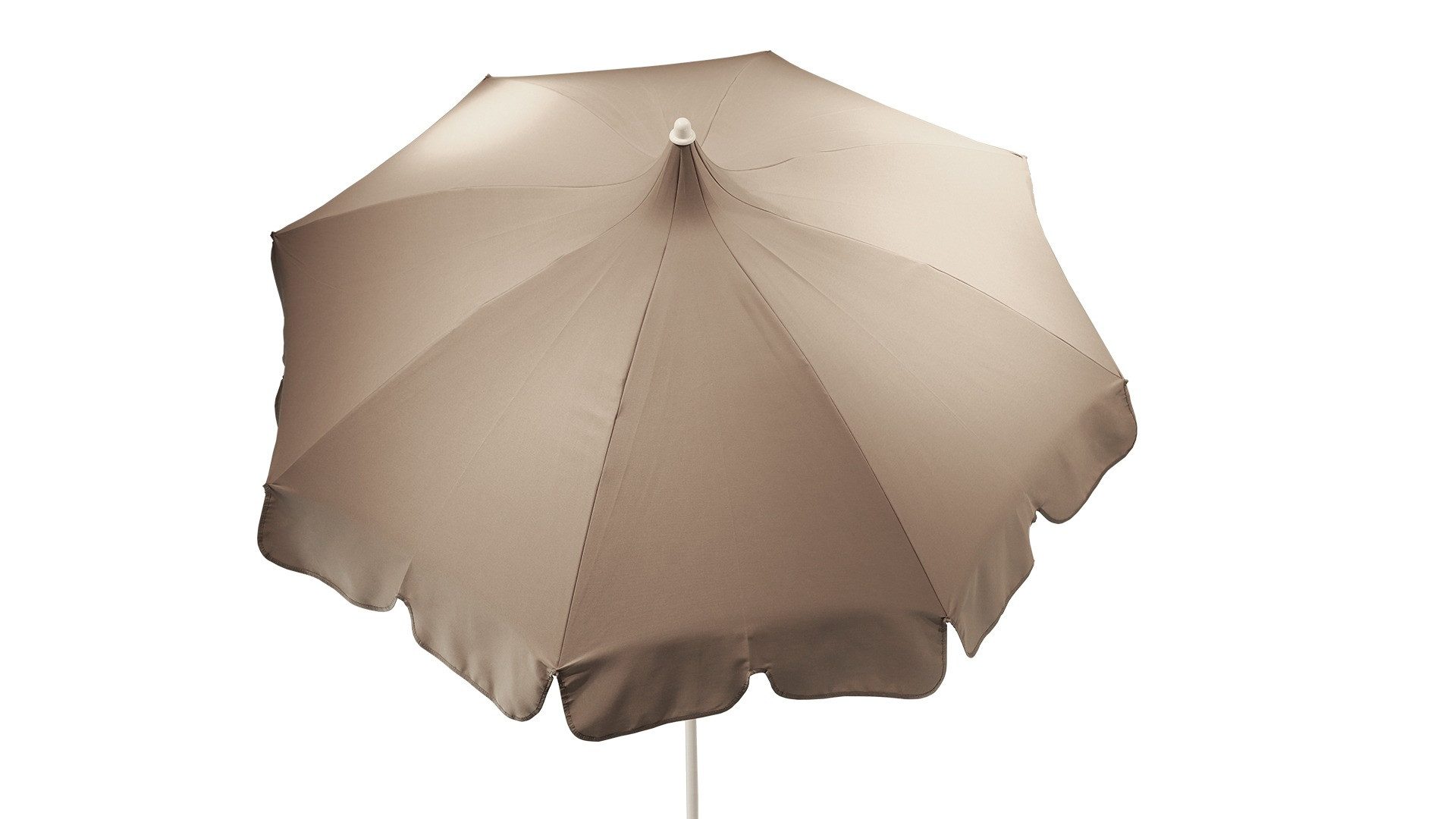 jankurtz Sonnenschirm Pagoda, Taupe, 250 cm, mit Knickelement