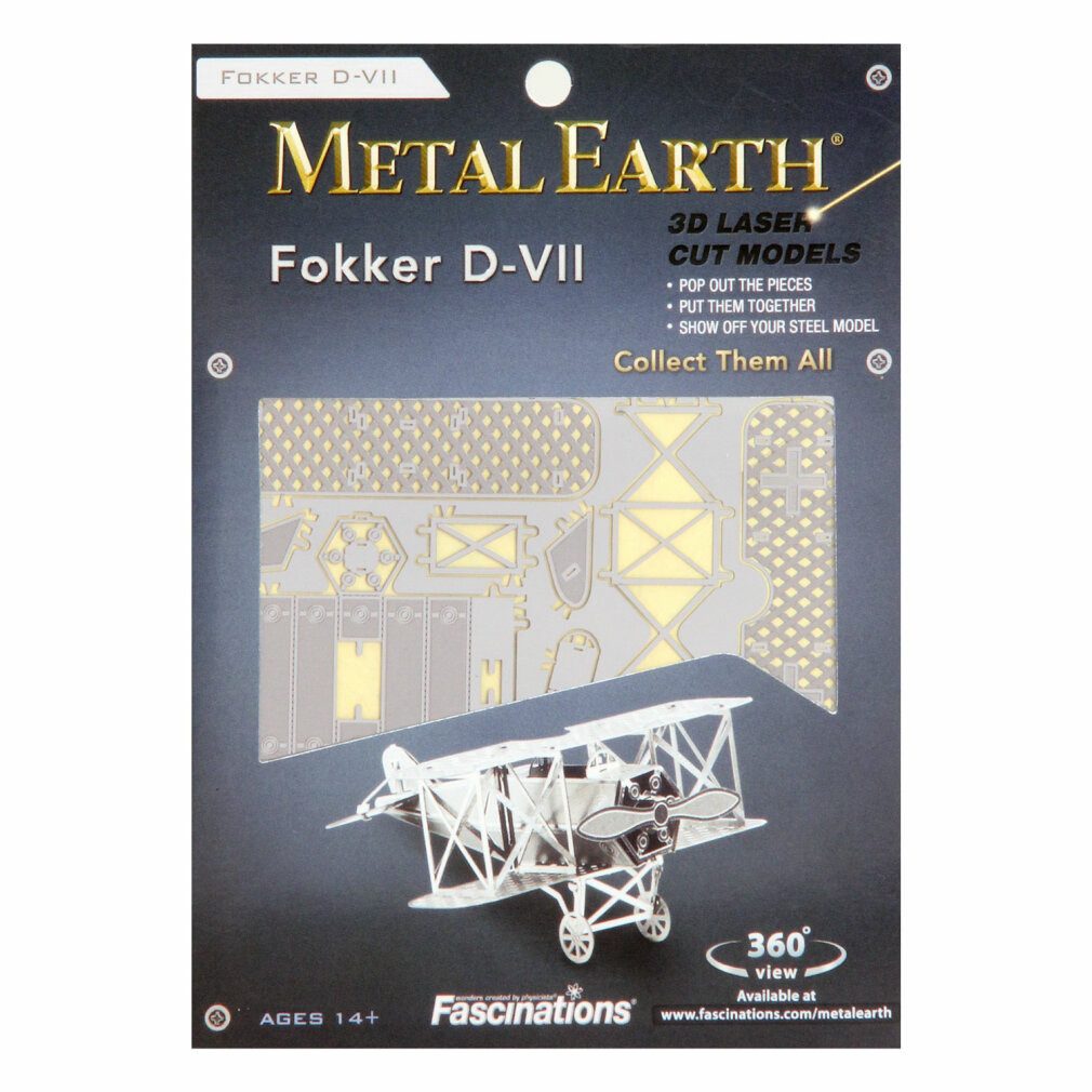 Invento Modellauto Metall-Erde Fokker D-VII