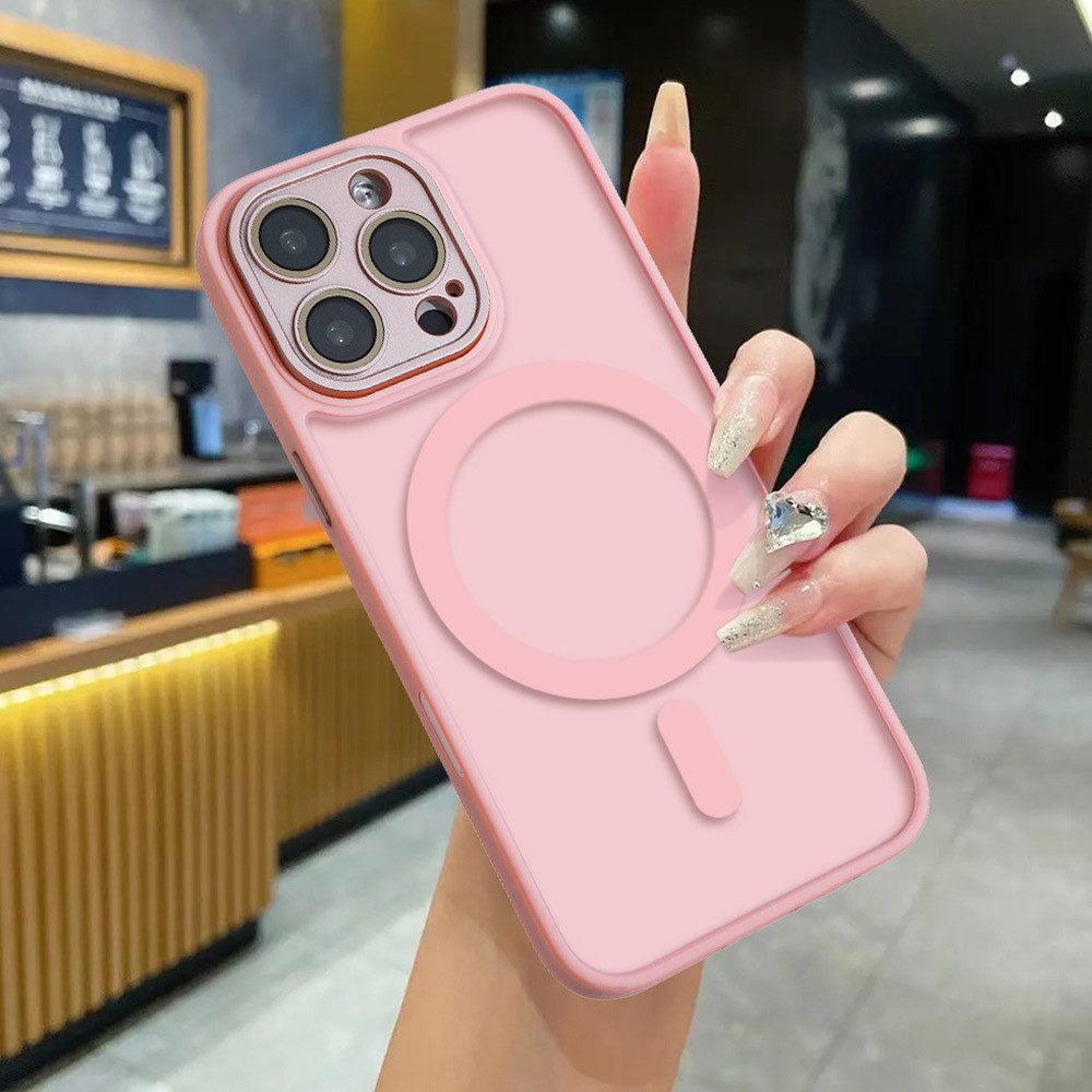 FITSU Handyhülle Schutzhülle für iPhone 16 Pro Hülle mit Kameraschutz Case Handyhülle 6,3 Zoll, Handy Case für iPhone 16 Pro Handyhülle, MagSafe kompatible Hülle