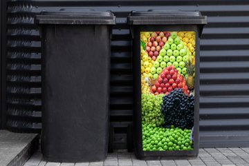 MuchoWow Wandsticker Obst - Stall - Türkei (1 St), Mülleimer-aufkleber, Mülltonne, Sticker, Container, Abfalbehälter