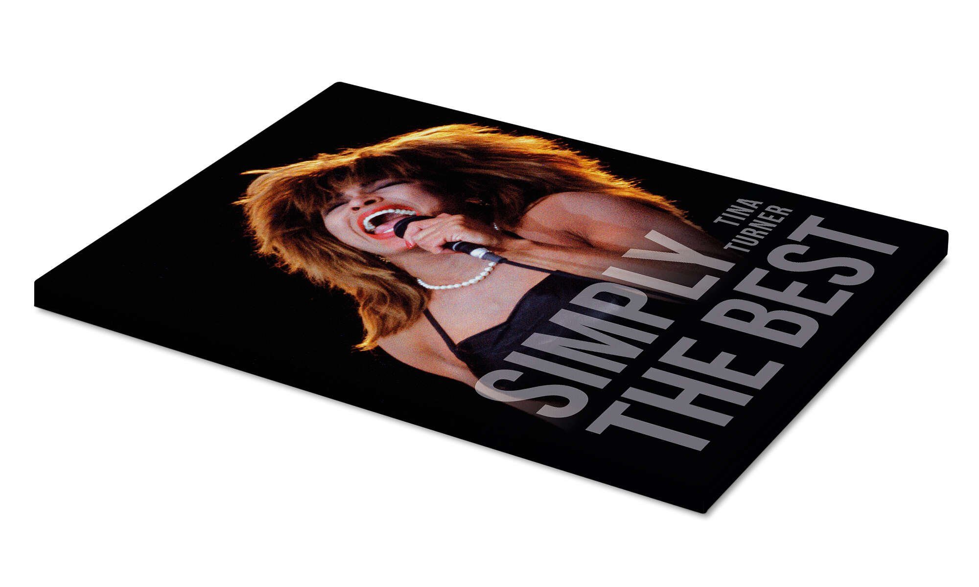 Posterlounge Wandbild Tina Turner - Simply The Best, akg-images, erhältlich als Poster, Leinwandbild, Wandsticker oder Acrylglasbild