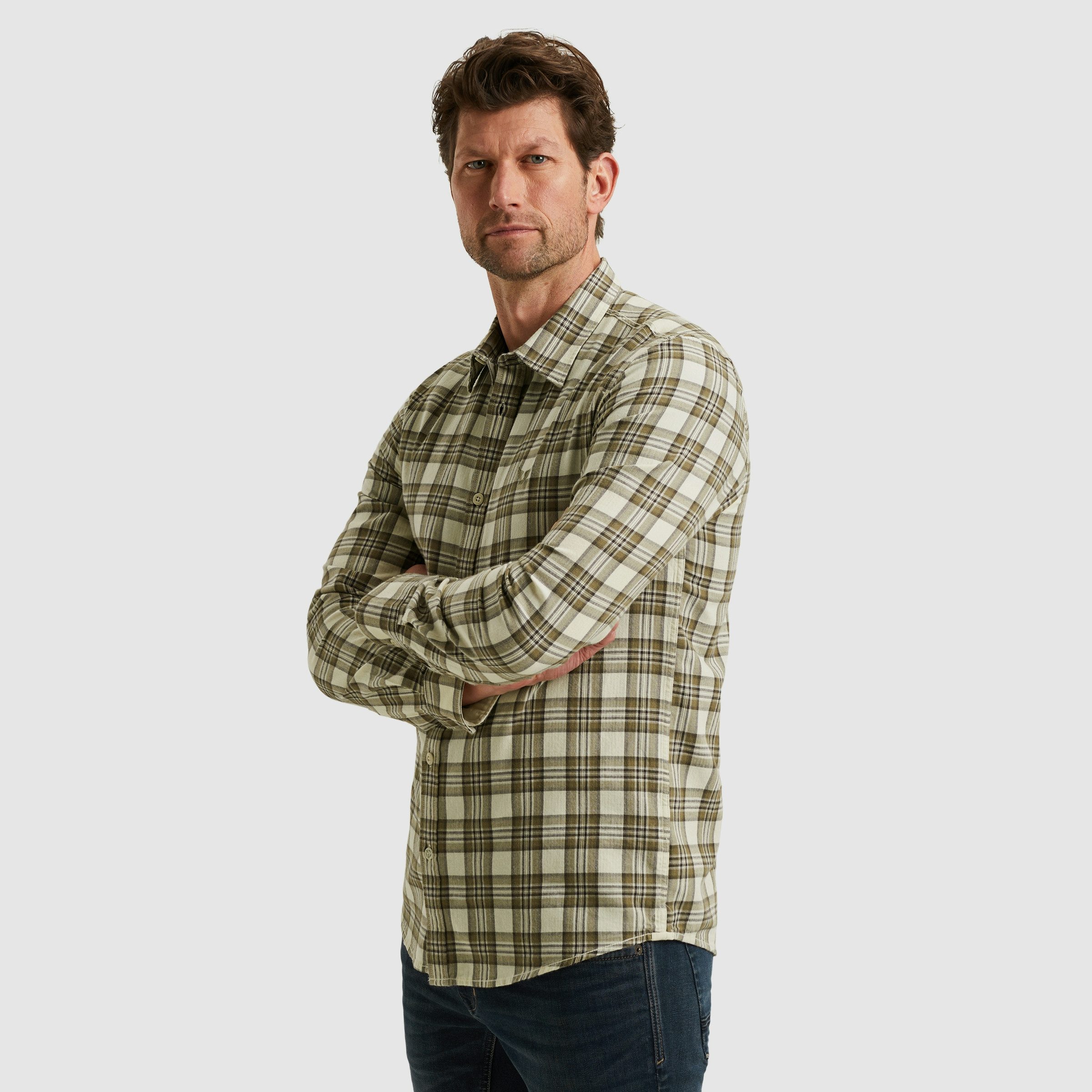 PME LEGEND Karohemd mit Knopfleiste günstig online kaufen