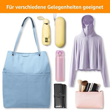 NULSTA Umhängetasche (Damen Schultertasche), Henkeltasche für Alltag, Büro, Schulausflug und Einkauf
