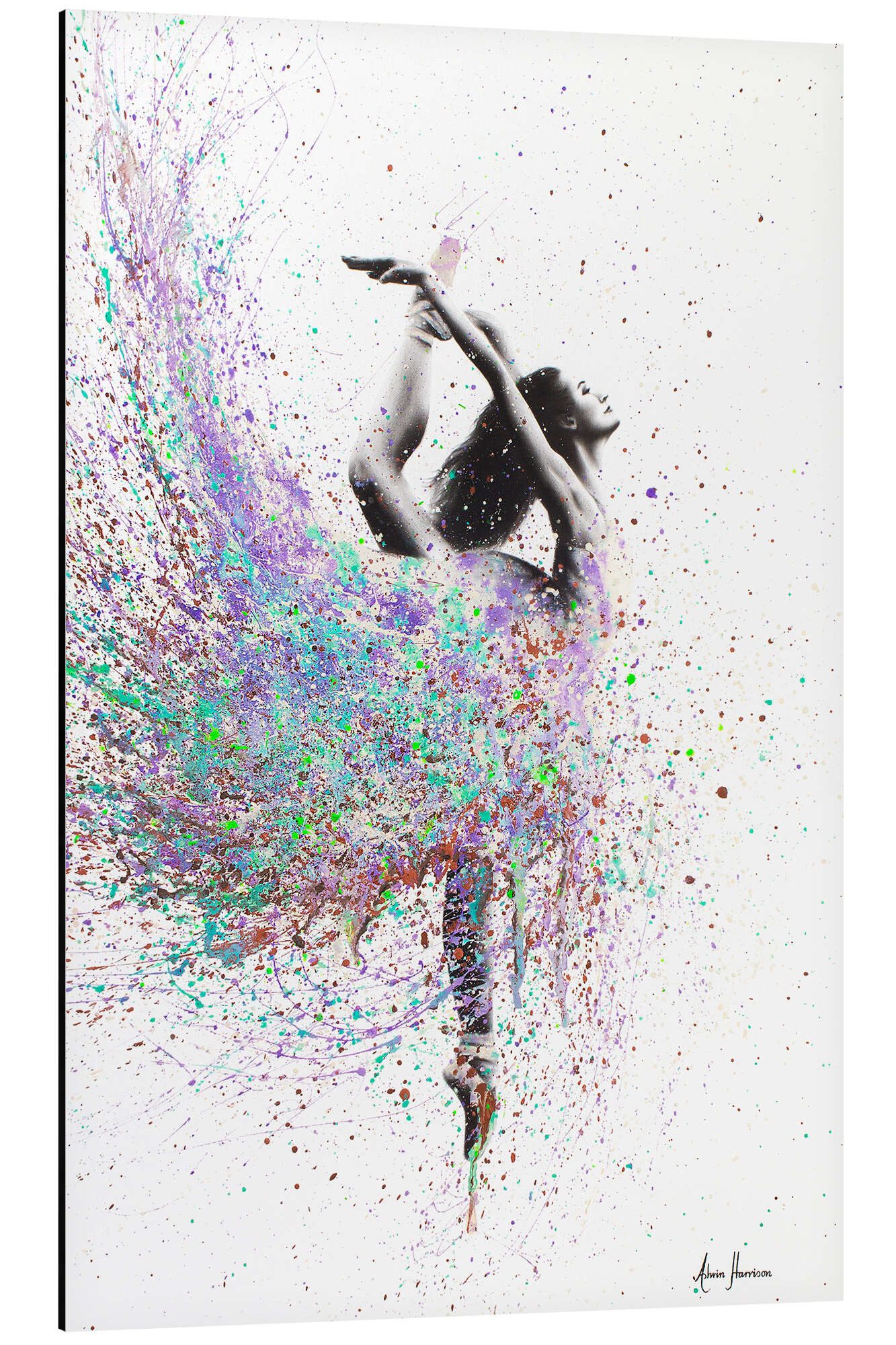Posterlounge Alu-Dibond-Druck Ashvin Harrison, Opal-Tanz, Modern Malerei