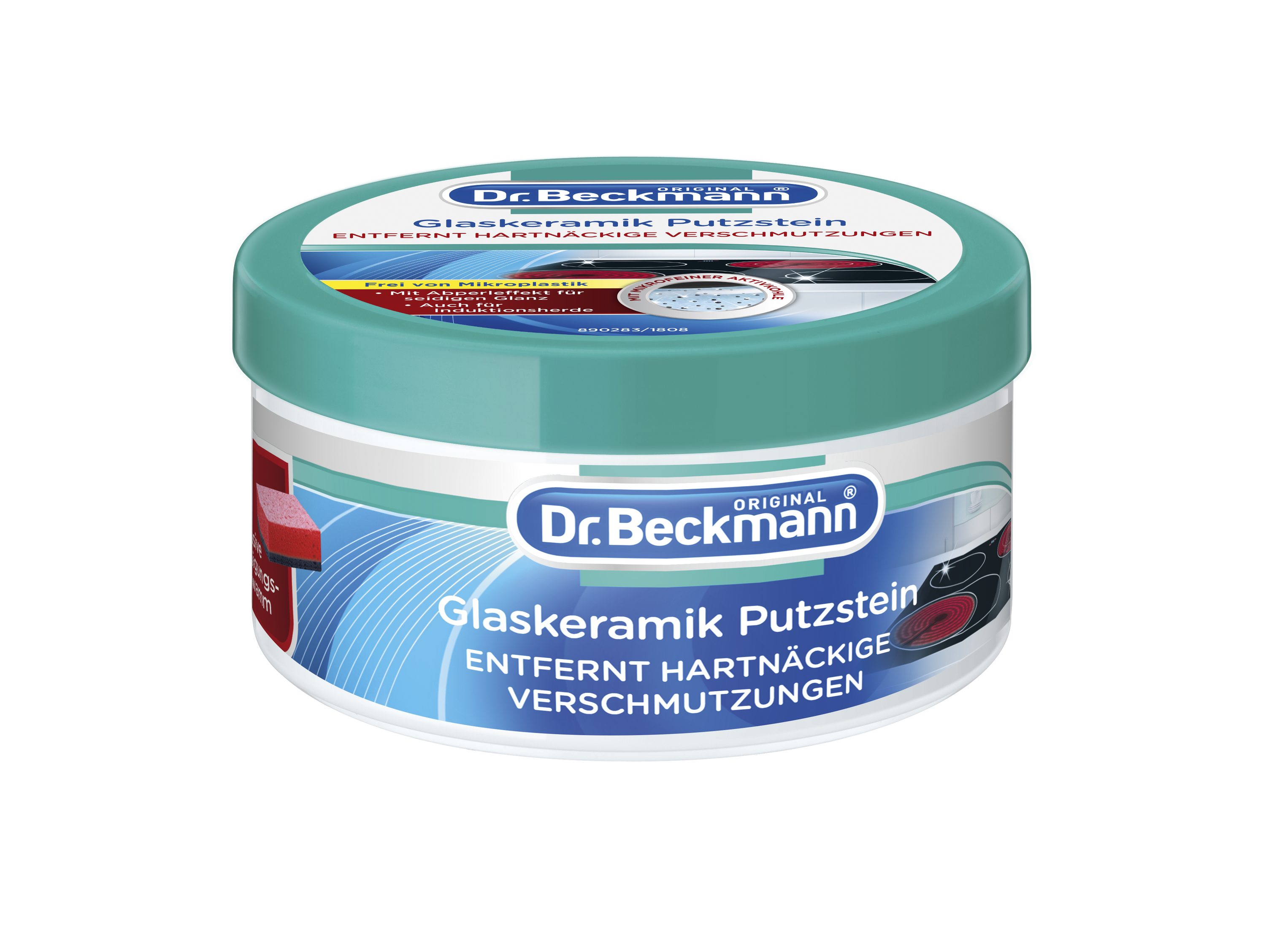 Dr. Beckmann Glaskeramik Putzstein, effektiver Kochfeld-Reiniger, 1x 250 g Glaskeramikreiniger