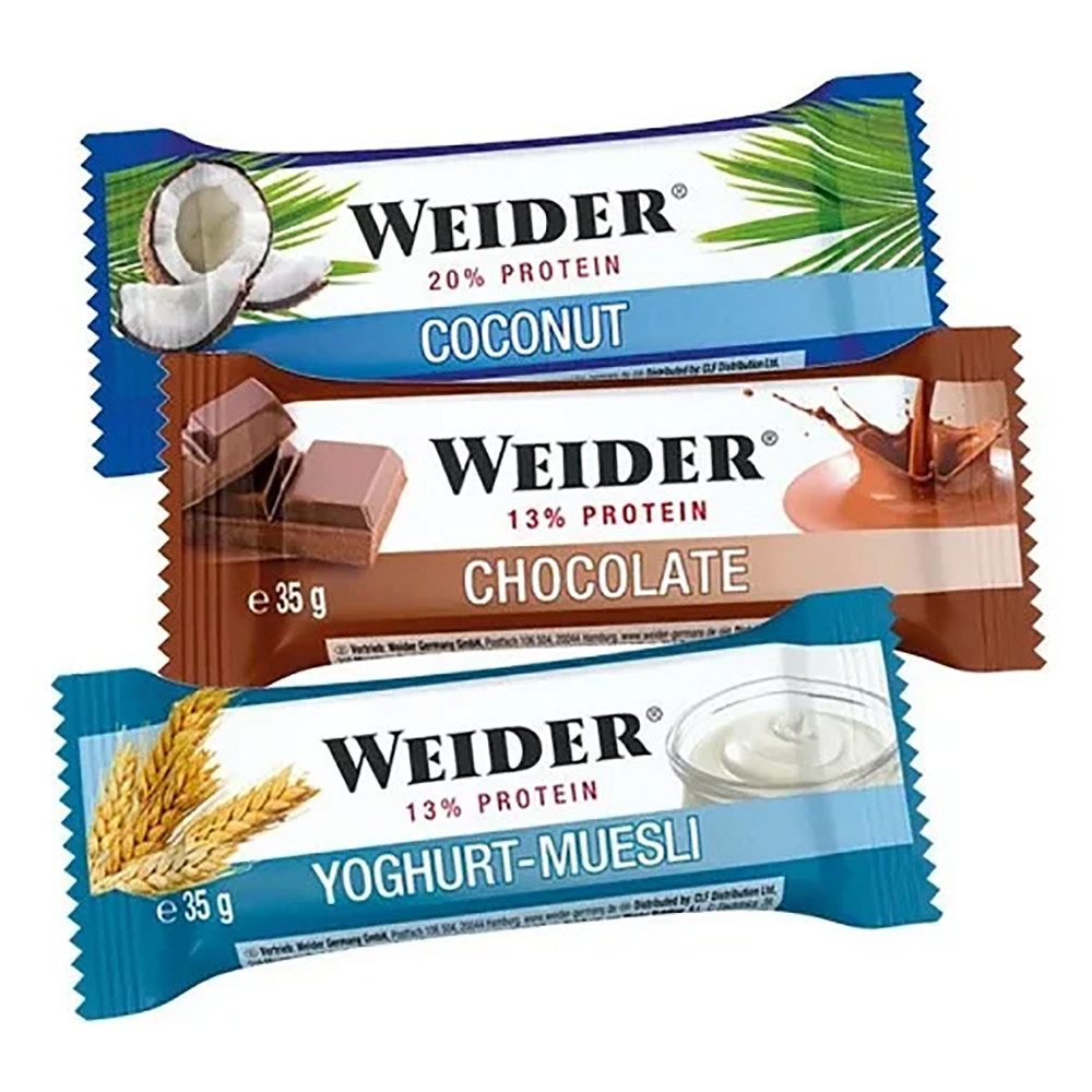 WEIDER® Riegel Fitness BAR 24 x35g