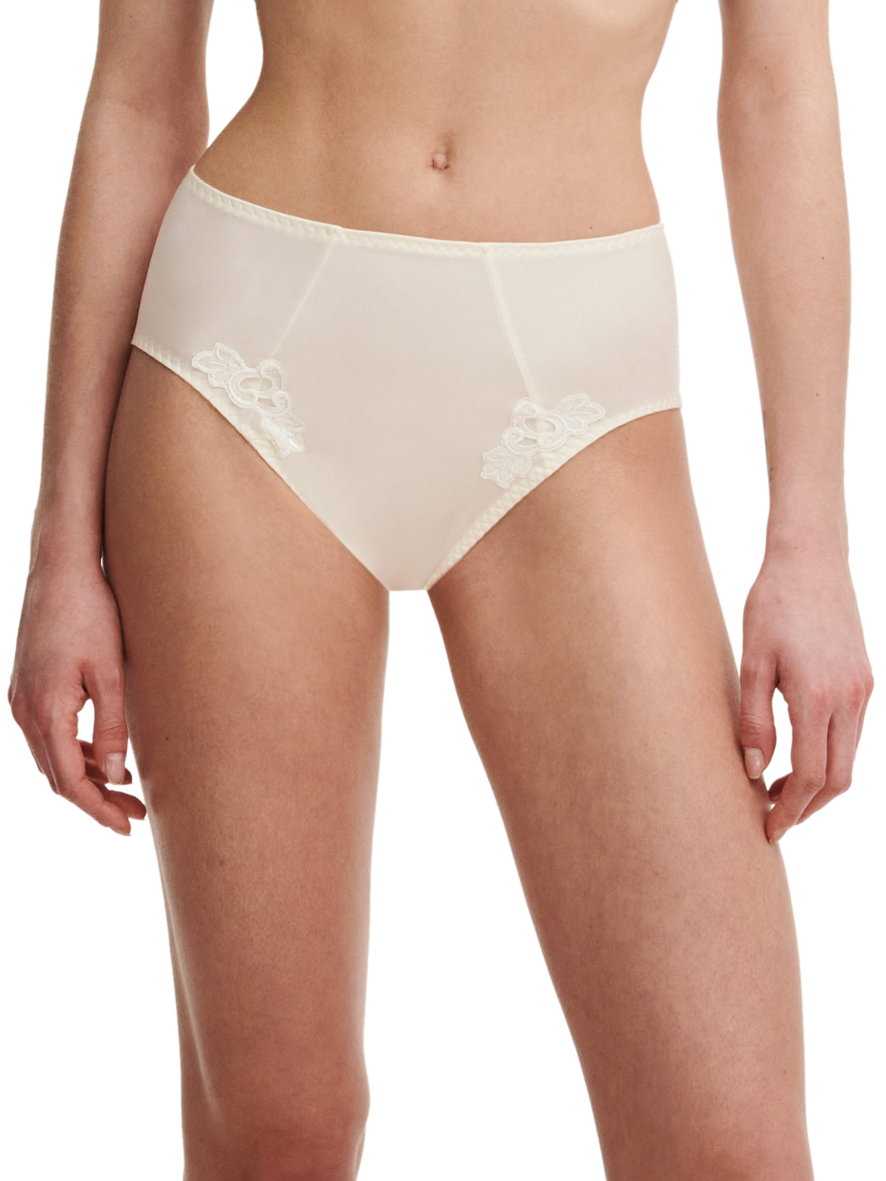Chantelle Slip HEDONA blickdichtes Gewebe, Guipure Spitze