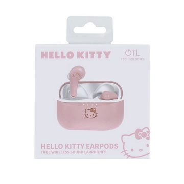 OTL Hello Kitty Bluetooth 5.1 Kinder-Kopfhörer mit Ladebox Bluetooth-Kopfhörer (Bluetooth, True Wireless, Hochwertiger Sound, Leichtes Gewicht)