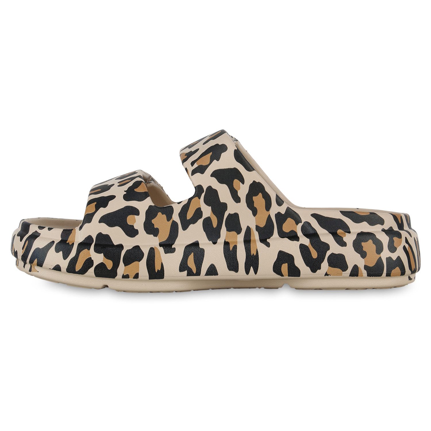 VAN HILL 841757 Sandalette Damen Pantoletten Sandaletten Bequeme Profil-Soh günstig online kaufen