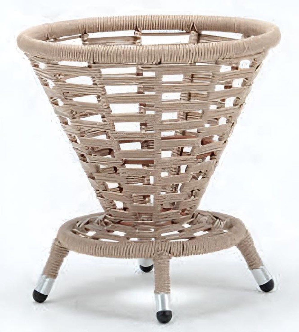 JVmoebel Gartentisch Designer Runder Couchtisch Designer Glasplatte Exklusiver Gartentisch (1-St), Made in Europa