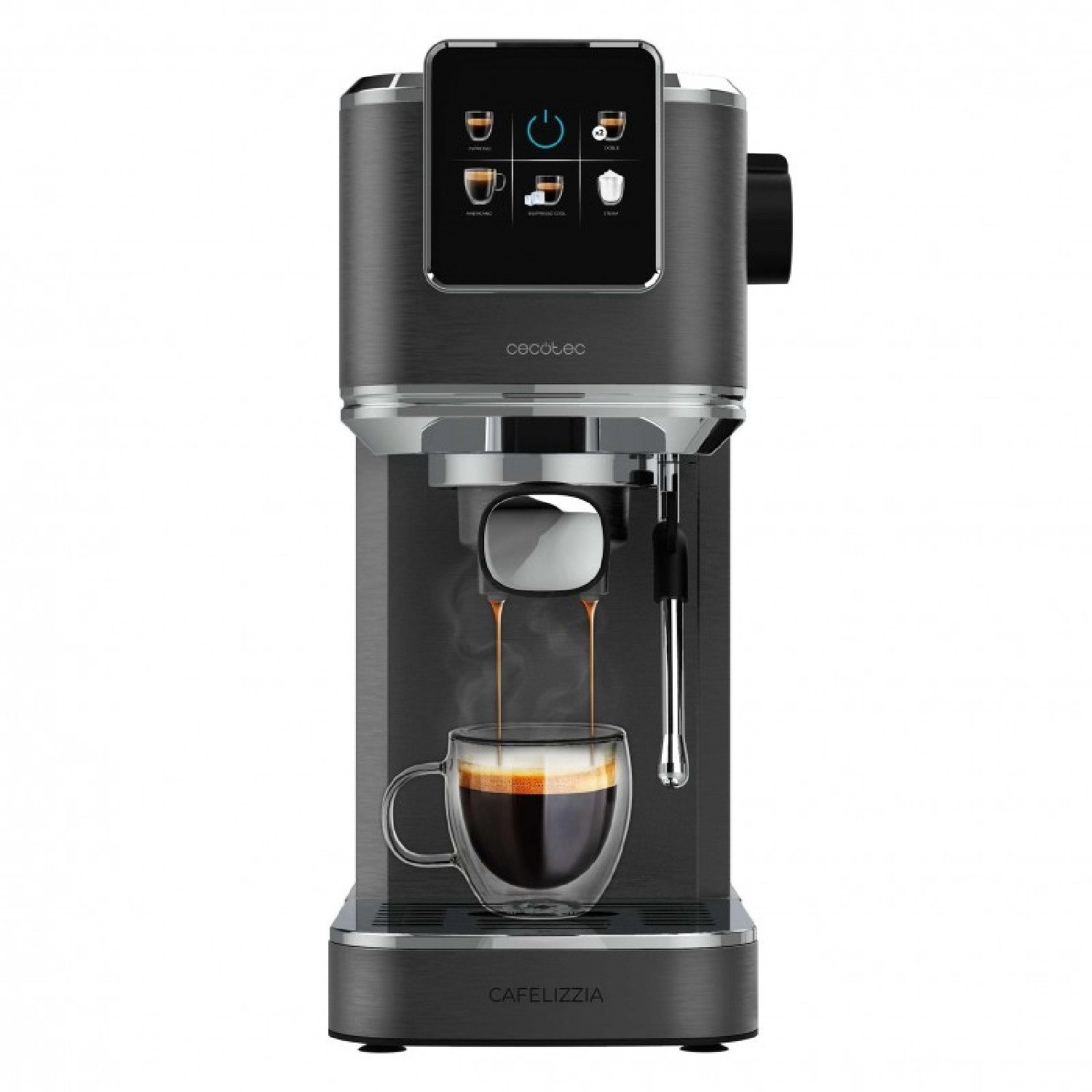 Cecotec Espressomaschine, 1.2l Kaffeekanne, Cafelizzia ColdBrew