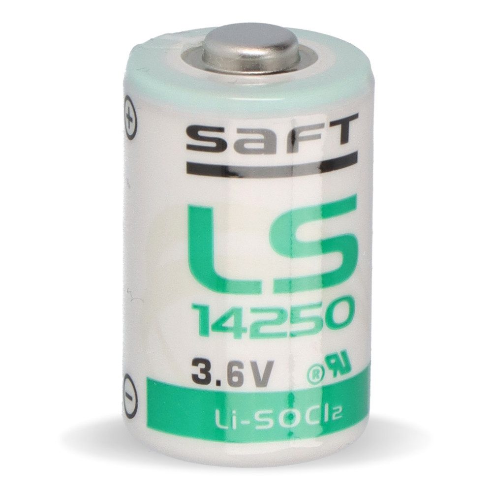 Saft Batterie kompatibel DOM ELS 999 Zylinder 3,6V LS 14250 Batterie