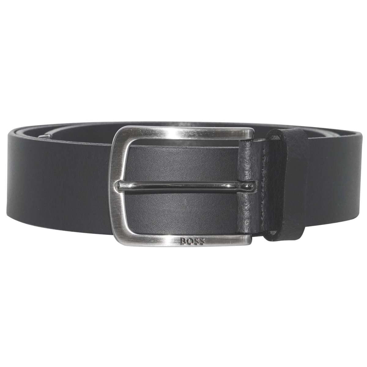 BOSS Ledergürtel 50481022-001 für Herren Schwarz Jor