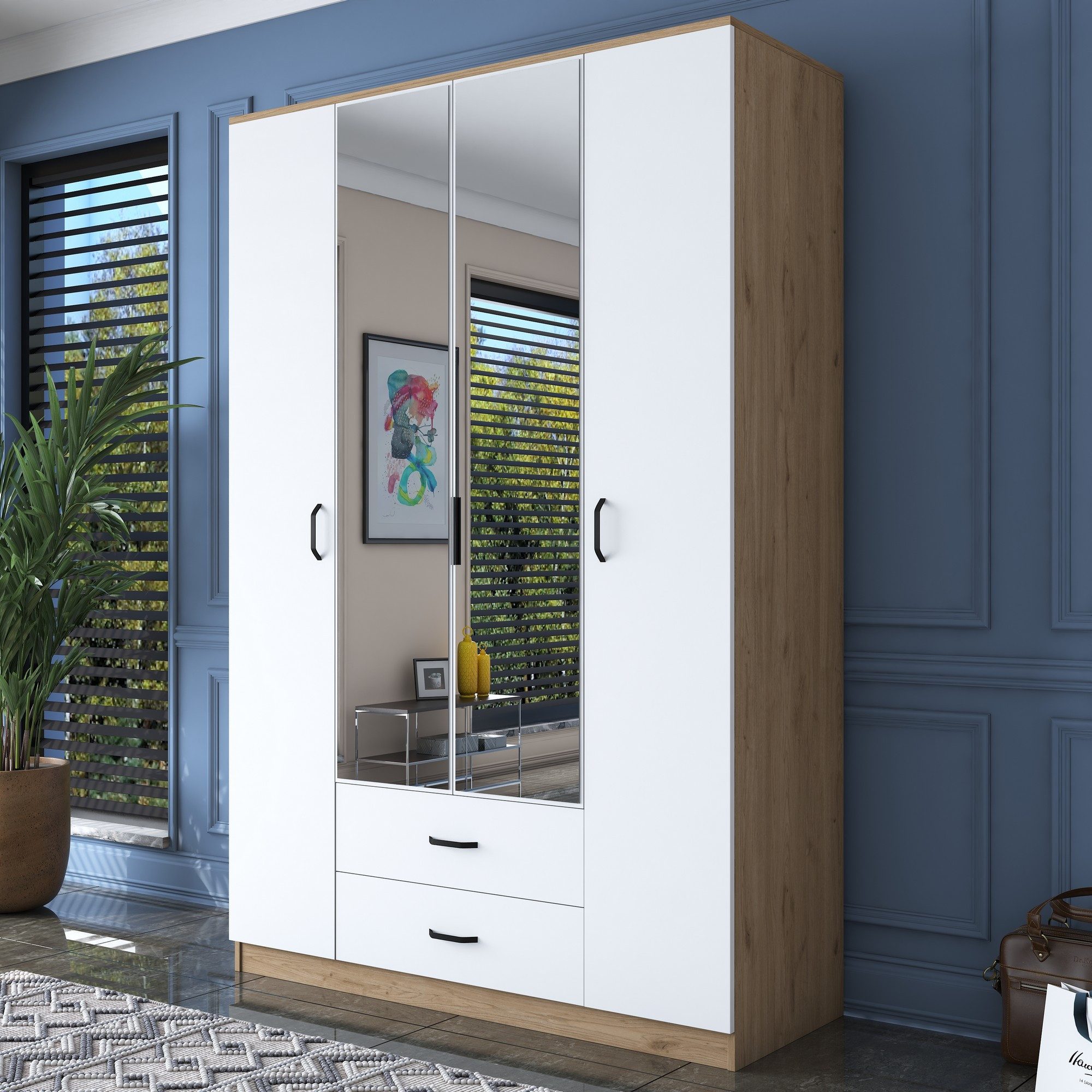 Skye Decor Kleiderschrank RAN5406