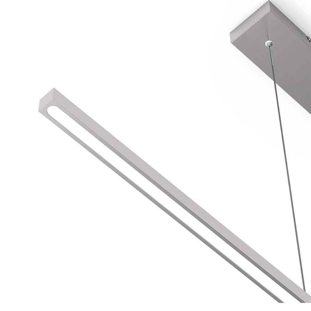 Steinhauer LIGHTING LED Pendelleuchte, LED-Leuchtmittel fest verbaut, Warmweiß, Esszimmerleuchte Hängelampe Leuchte LED Touch Dimmer Höhenverstellbar