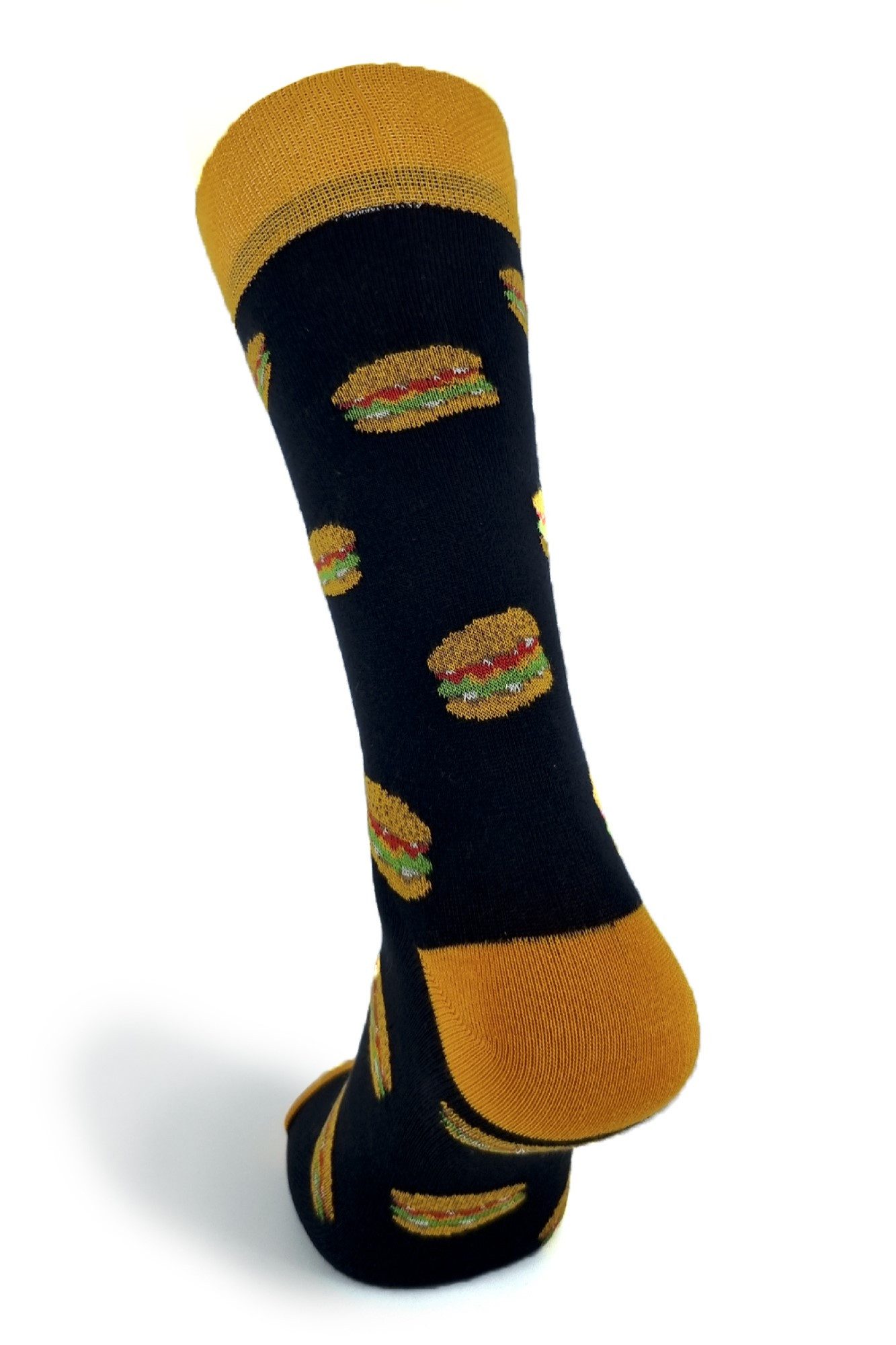 COFI 1453 Langsocken Herrensocken in Schwarz mit Hamburgermuster Socken für günstig online kaufen