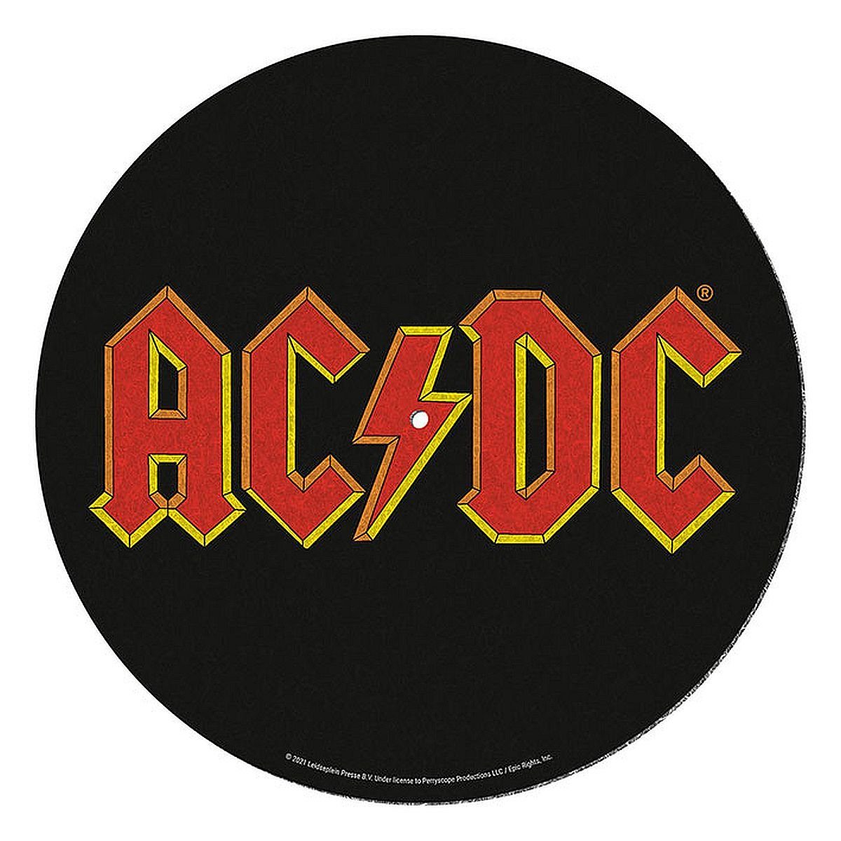 PYRAMID Plattenspieler-Schutzhülle AC/DC Plattentellerauflage Record Slip Mat