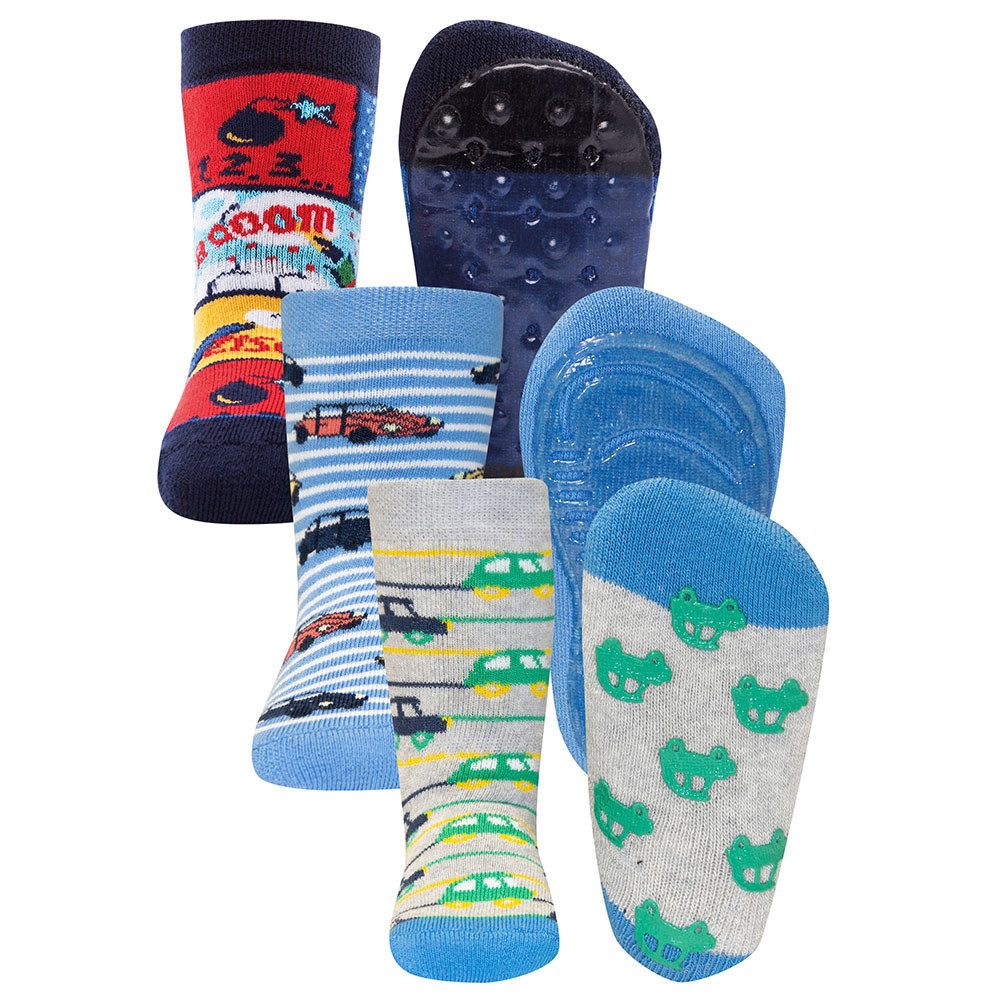 Ewers ABS-Socken Stoppersocken 3er Pack Jungen Sonderposten (3-Paar)