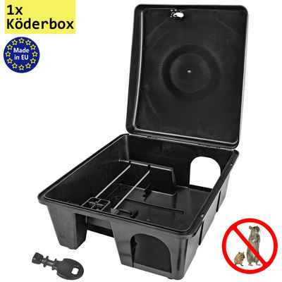 Petigi Köderbox 1-30x Köderstation Mäusefalle Mäusebox Rattenbox Köderbox Nagerstation