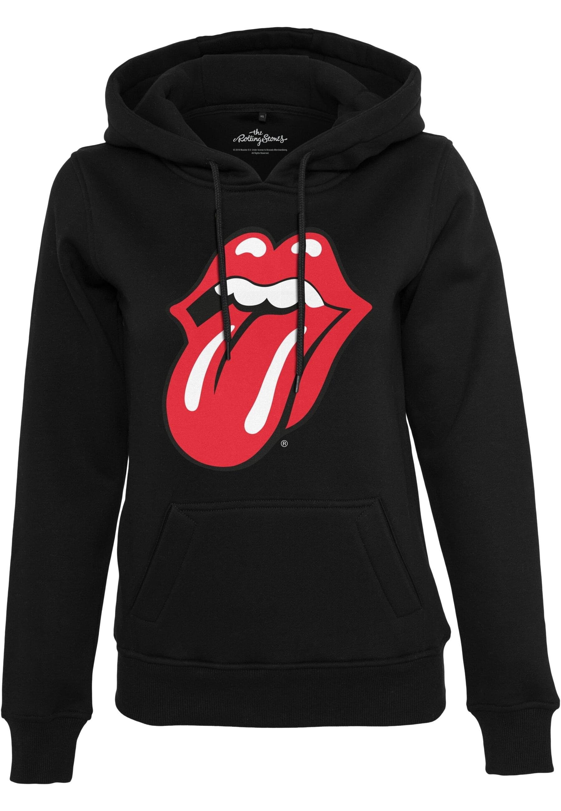 Merchcode Kapuzenpullover Merchcode Damen Ladies Rolling Stones Tongue Hoody (1-tlg)