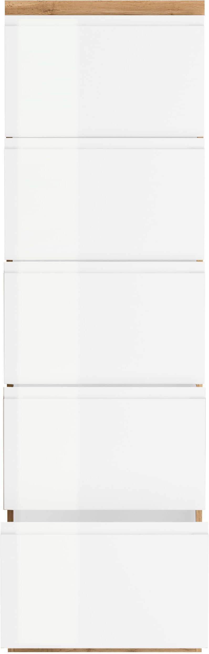 KOCHSTATION Vorratsschrank KS-Virginia,neu in verbesserter Ausführung (Stauraum, Softclose, mit CPL-Arbeitsplatte) Breite 60 cm, 5 Auszüge, Soft-Close-Funktion – Bild 5 von 5