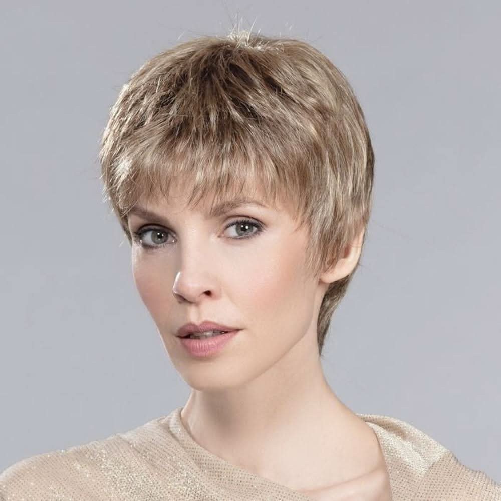 Ellen Wille Kunsthaarperücke Ellen Wille Ginger Large Mono, Kurzhaarschnitt, Large-Cap, Mono-Top, Lace-Front, 62g, luftig-leicht