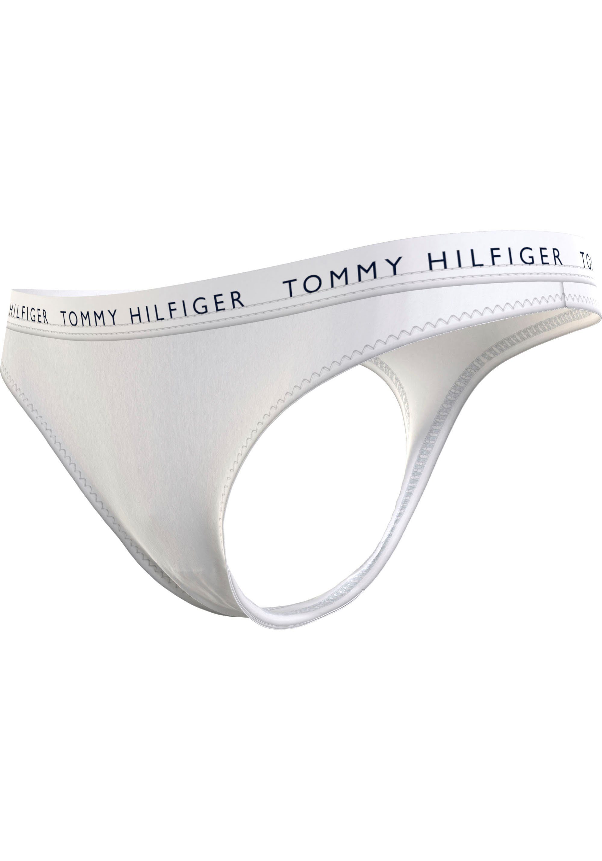 Tommy Hilfiger Underwear T-String (Packung, Logobund elastischem 3-St., 3er-Pack) mit