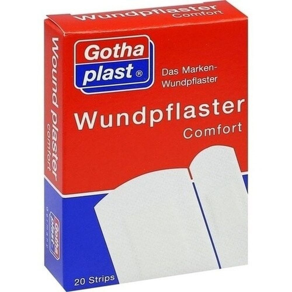 Gothaplast GmbH Wundpflaster GOTHAPLAST Wundpfl.comfort 2 Größen 20St