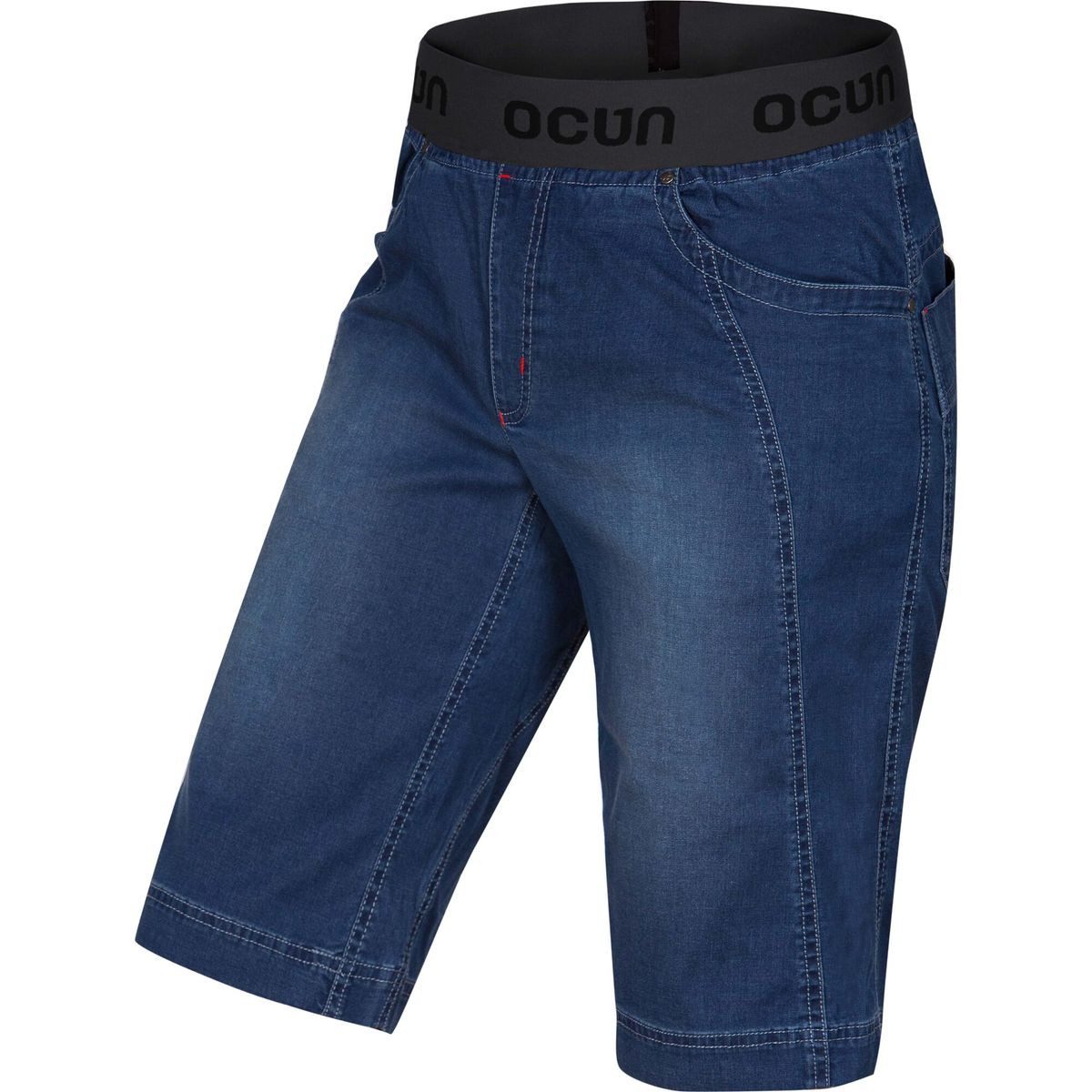 Ocun Shorts Mánia Jeans Shorts Leichte, schnelltrocknende Shorts für vielseitige sportliche