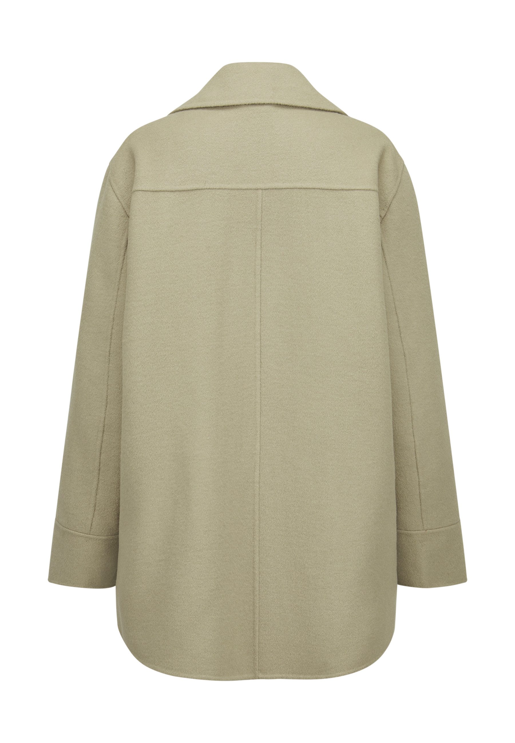 Milestone Hemdjacke MSAnn Damen Overshirt Übergangsjacke klassisch