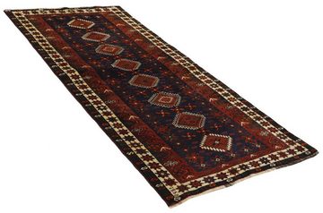 Orientteppich Shiraz 99x227 Handgeknüpfter Orientteppich / Perserteppich Läufer, Nain Trading, rechteckig, Höhe: 10 mm