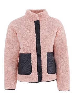 Freshlions Plüschjacke Freshlions Plush Coat With Pockets Jacket pink XL