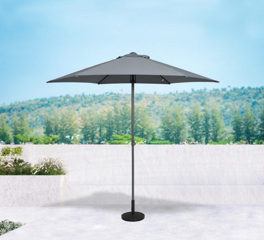 Primaster Sonnenschirm Primaster Sonnenschirm Florida anthrazit Ø 250 cm