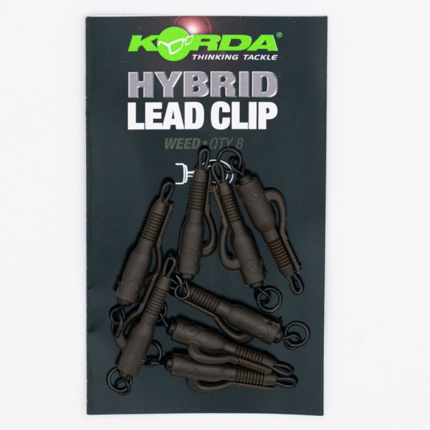 Korda Karpfenblei Korda QC Hybrid Lead Clip - 8 Bleiclips
