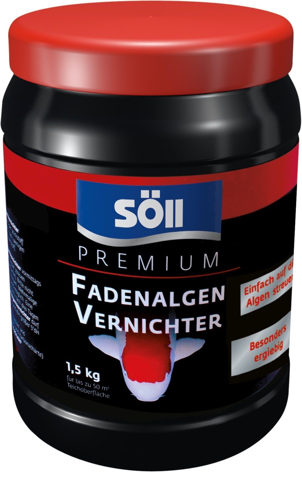 SÖLL Algenbekämpfung Söll Premium Fadenalgenvernichter 1,5 Kg für bis