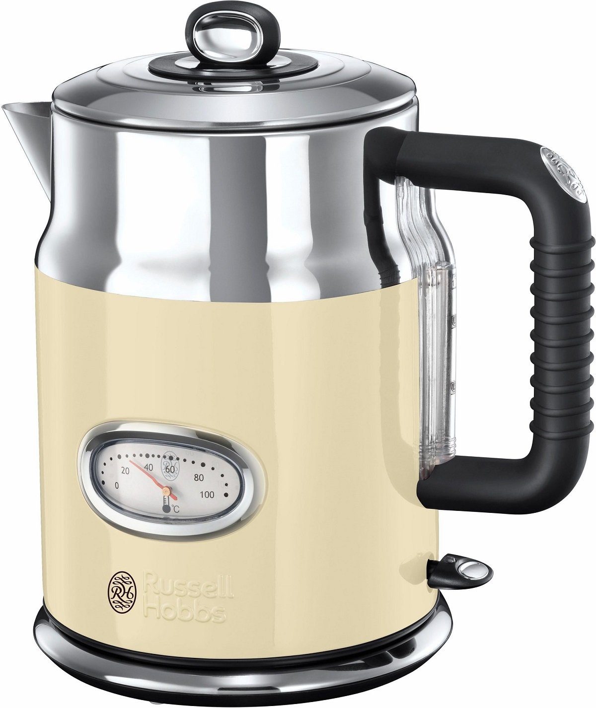Wasserkocher RUSSELL HOBBS Wasserkocher Retro Vintage Cream 21672-70