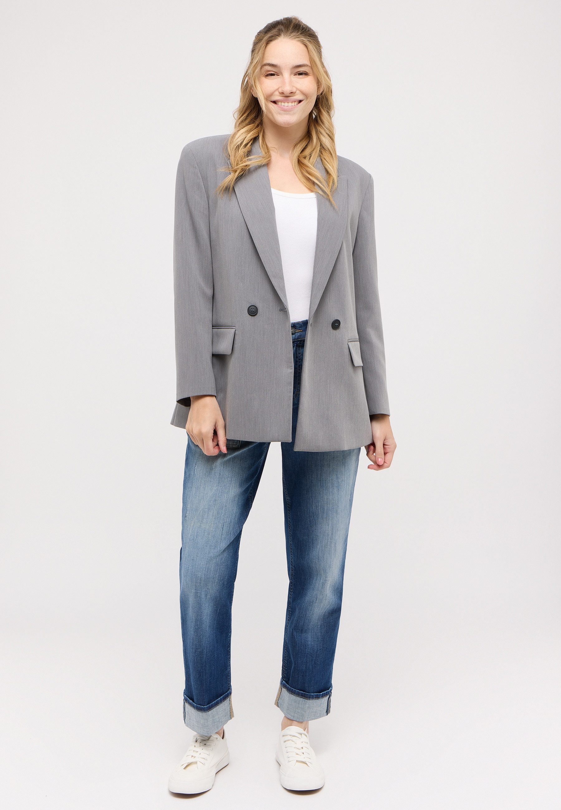 ANGELS Relax-fit-Jeans LIBERTA TURN UP Relaxed fit, aus Baumwollmischung, mit großen Vordertaschen – Bild 4 von 5