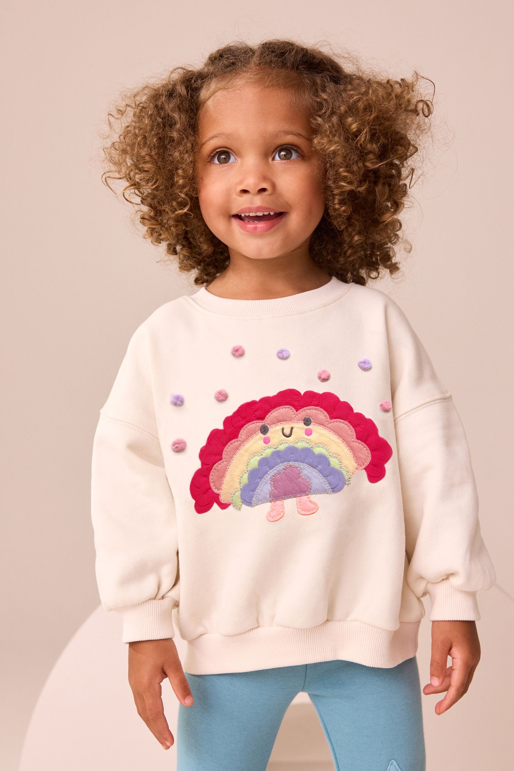 Next Sweater Sweatshirt mit Rundhalsausschnitt (1-tlg) günstig online kaufen