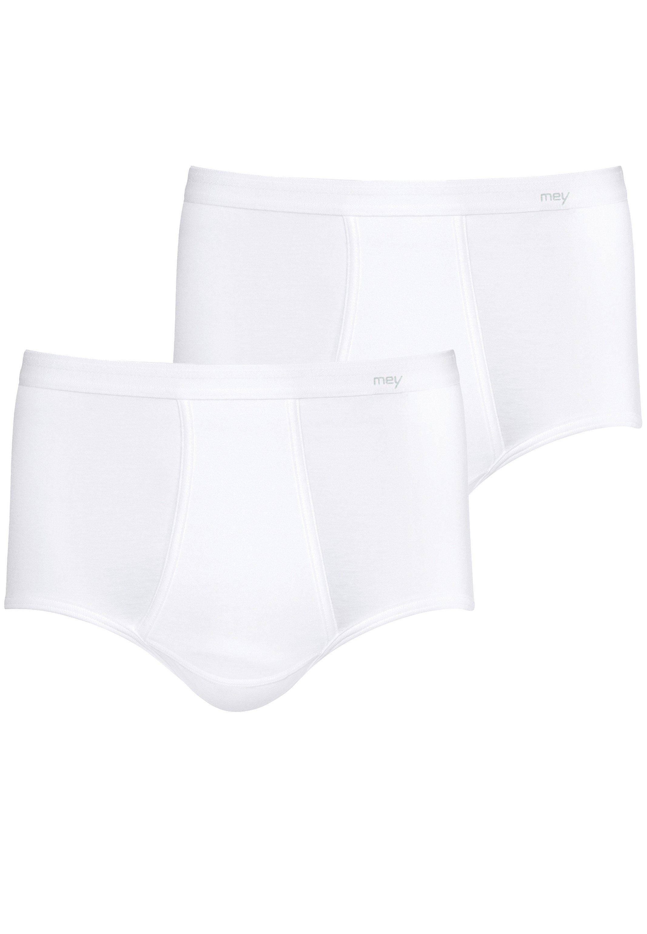 Mey Slip 2er / (Spar-Set, 2-St) - Pack Slip - Noblesse Unterhose Baumwolle Mit - Eingriff