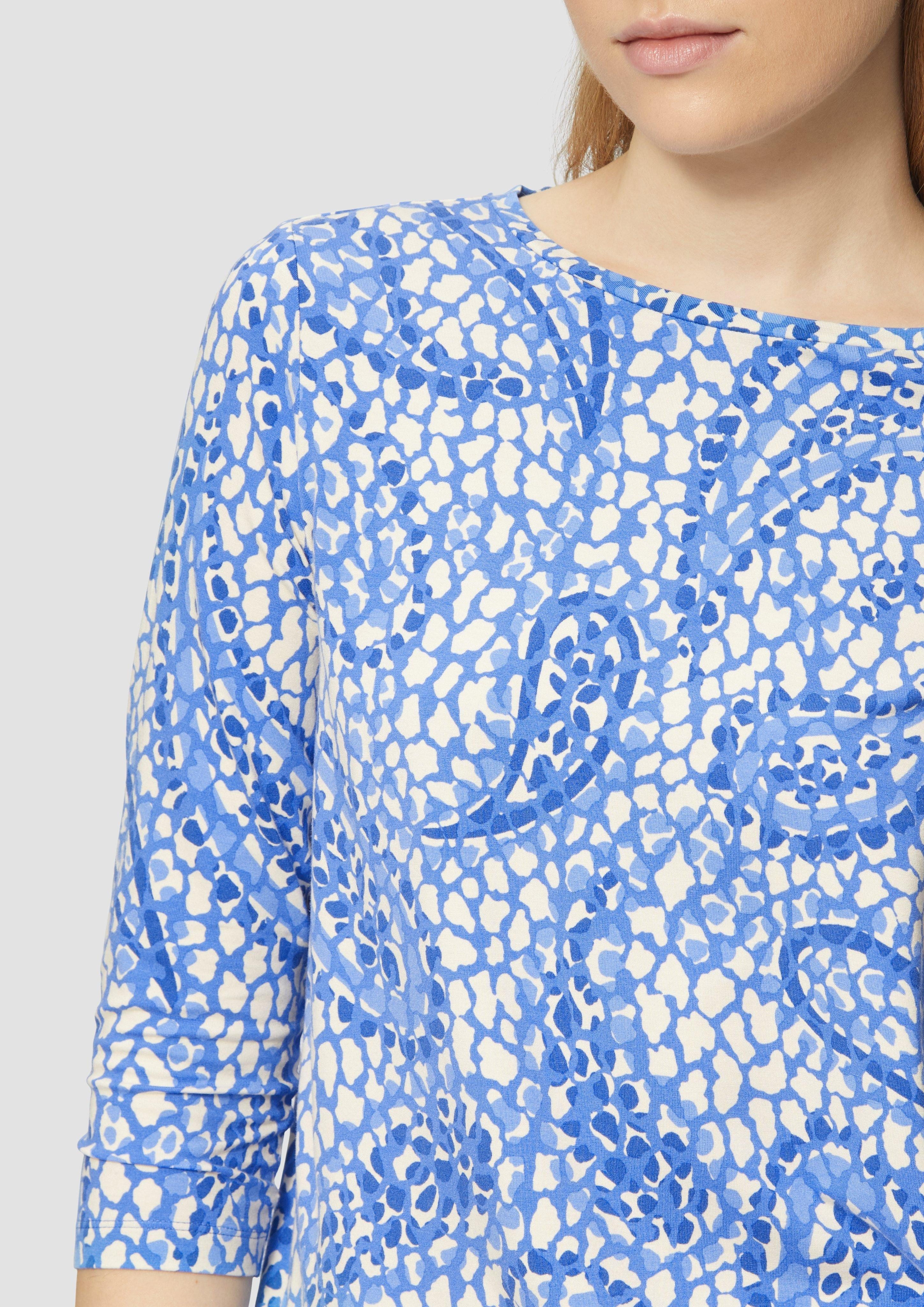 s.Oliver 3/4-Arm-Shirt Shirt aus Viskosestretch in günstig online kaufen