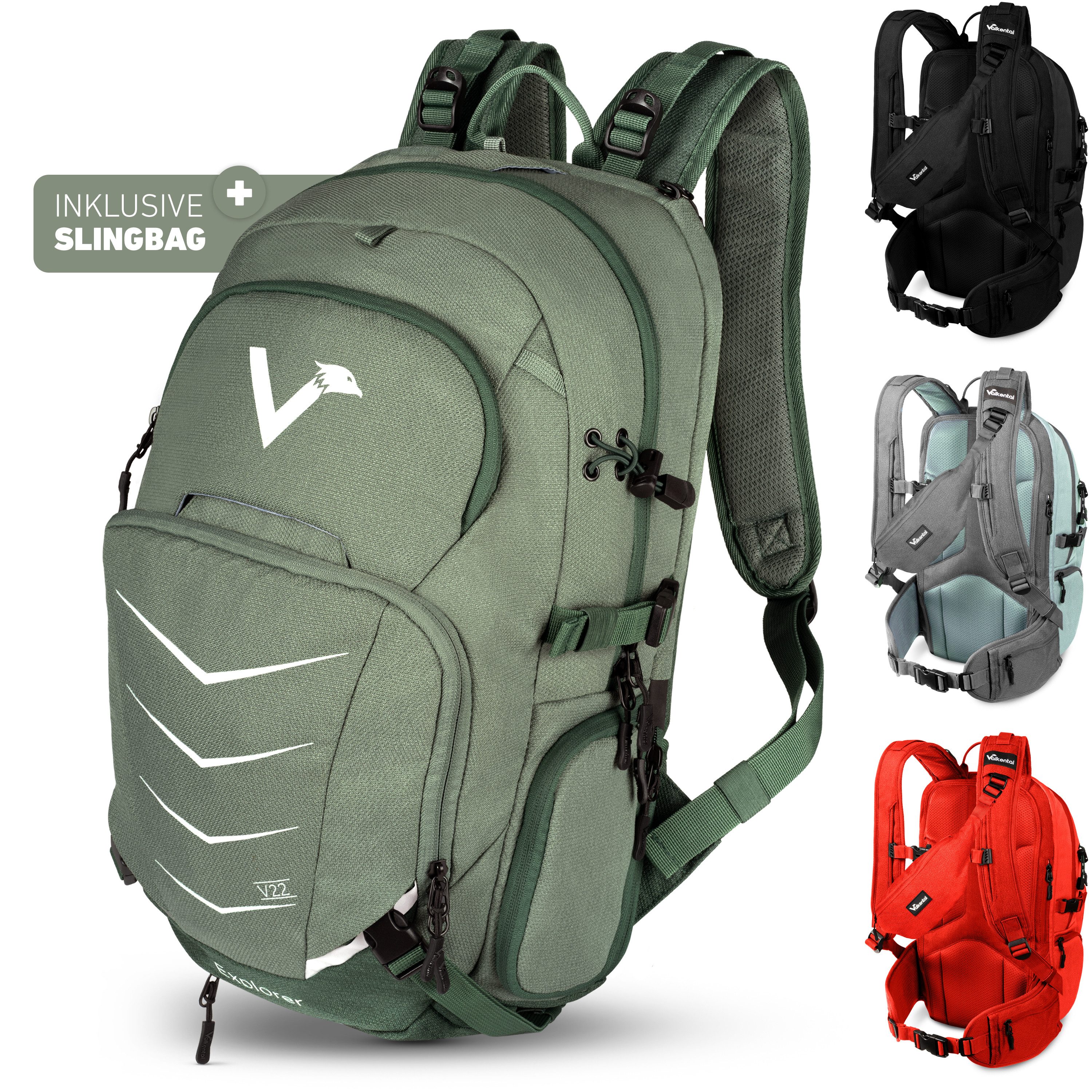 Valkental Wanderrucksack Fahrradrucksack & Outdoor Rucksack, günstig online kaufen