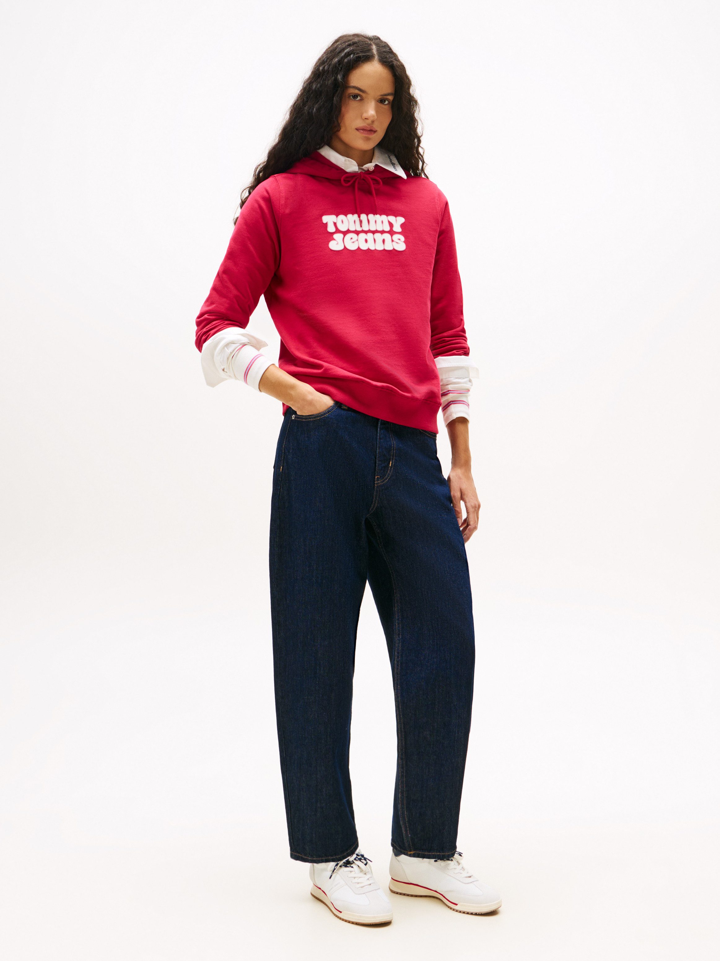 Tommy Jeans Kapuzensweatshirt TJW REG ESS LOGO 2 HOODIE EXT