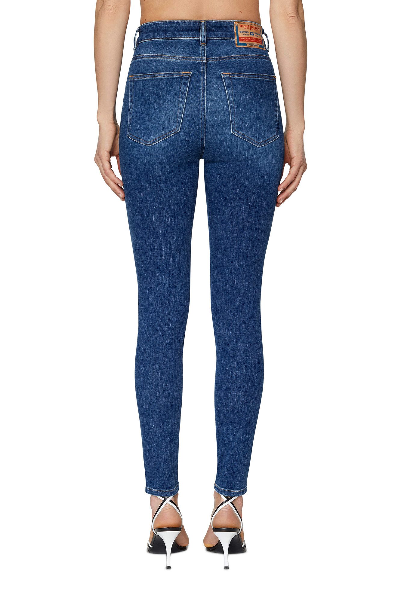 Diesel Skinny-fit-Jeans High Waist Superstretch - 1984 SLANDY-HIGH 09C21