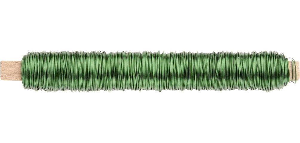 Wickeldraht Glorex Wickeldraht grün 0,5 mm x 50 m