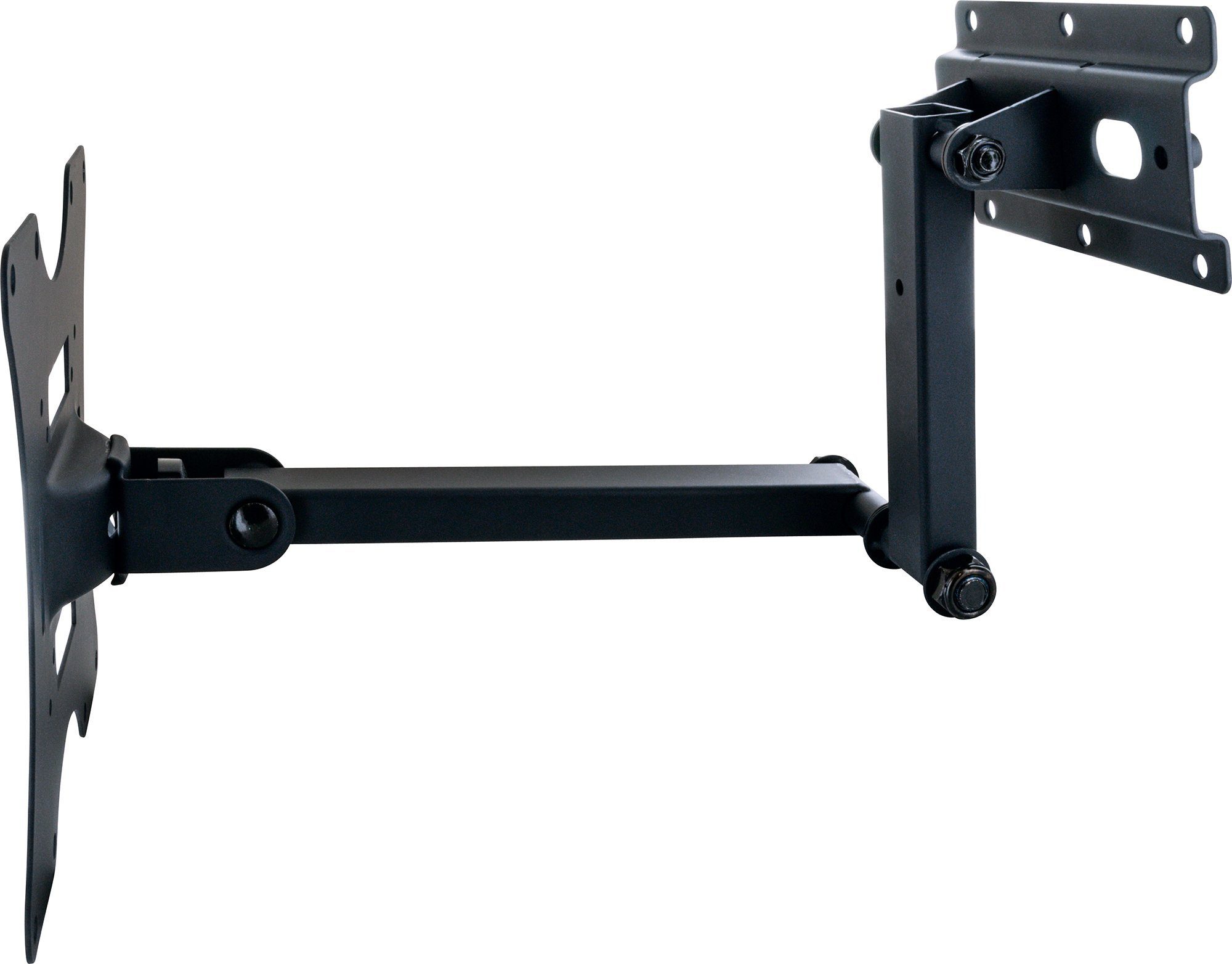 Schwaiger LWH050 011 TV-Wandhalterung, 42 bis Kabelführung, schwarz) schwenkbar, (bis 200x200mm, neigbar, 30kg, integrierte Zoll, bis